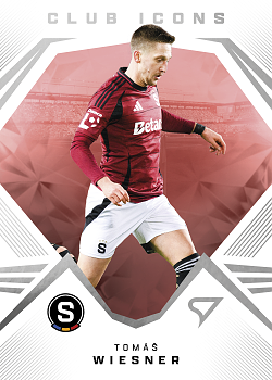 Tomas Wiesner Sparta Praha SportZoo Chance Liga 2024/25 2. serie Club Icons #CI-01